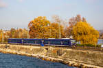 650 358, 354, 359 auf dem Bahndamm Lindau.