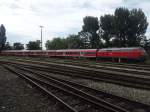 218 494-3 mit Regionalzug abgestellt in Lindau Hbf, 26.08.2013