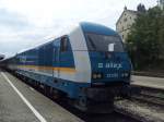 ALEX 223 062 steht in Lindau Hbf zur Abfahrt bereit, 26.08.2013
