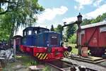 Im Eisenbahn Museum Loburg steht die 21.09.1962 ausgelieferte Deutz KS230B.