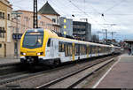 1430 553-6 (ET 6.10) und 1428 020-0 (ET 4.06 | Stadler FLIRT 160) der Go-Ahead Baden-Württemberg GmbH (GABW), wahrscheinlich als verspäteter RE 19075 (RE8) von Würzburg Hbf nach