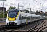 8442 314 und 8442 807 (Bombardier Talent 2) der Abellio Rail Baden-Württemberg GmbH als RB 19523 (RB17a) von Pforzheim Hbf bzw.