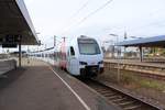 Nachschuss auf 429 105 als RE4121 nach Koblenz in Ludwigshafen Hauptbahnhof am 04.10.2017