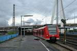 425 768-9 als RB44 nach Mainz Hbf am Morgen des 24.05.14 beim Verlassen des Ludwigshafener Hauptbahnhofs.