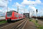 425 217-7 als S1 auf dem Weg nach Homburg (Saar) Hbf am 24.05.14 in Ludwigshafen (Rhein) Hbf.