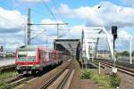 629 005 auf dem Weg nach Bingen (Rhein) Stadt am Nachmittag des 24.05.14 bei der Einfahrt in Ludwigshafen (Rhein) Mitte.