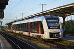 ABELLIO Rail Mitteldeutschland GmbH mit  1648 954  als RB36 Richtung Magdeburg Hbf. am 18.07.22 im Bahnhof Magdeburg-Neustadt.