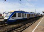 Züge des Harz Elbe Express am 12.04.2015 im Magdeburger HBF