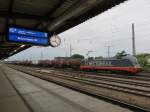 Güterzug am 29.05.2015 in Magdeburg HBF 