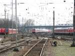 Das Gleisforfeld am 15.03.08 in Mannheim Hbf