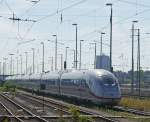 Velaro-D 4709 steht in der Abstellgruppe des Mannheimer Hbf.