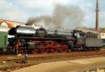 01 1533 der ÖGEG am Nachmittag des 06.09.2014 auf Rangierfahrt im Bahnhof Meiningen, wo sie anläßlich der XX.