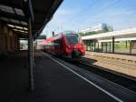 Bombardier Talent 2 - DB 2442 226 heute auf Durchfahrt im Bahnhof Mhlacker. Normalweise wird dieses Fahrzeug im  Werdenfels-Netz  eingesetzt