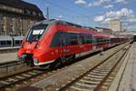 2442 219-8 steht am 15.8.2017 als RB59529 von München Hauptbahnhof nach Weilheim(Oberbay) im Startbahnhof.