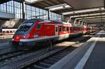 RE4018  München-Nürnberg-Express  nach Nürnberg Hauptbahnhof steht am 14.8.2017 im Münchener Hauptbahnhof bereit.