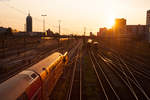 Impression Gleisvorfeld München Hbf, 21.08.2017