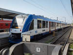 VT 477 der BRB nach Lenggries mit 2 weiteren Lint 54 in München Hbf, 18.09.2020.