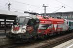 Am 19.09.09 zog die 1116 246-8  Bundesheer  den EC Richtung Klagenfurt Hbf ab Mnchen Hbf.