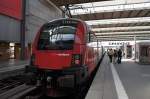 Railjet RJ 67, Mnchen Hauptbahnhof, 27.03.2012