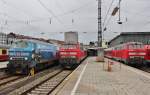 218er-Treffen am 25.November 2013 im Münchener Hbf.