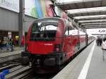 ÖBB Railjet 1116 230 mit dem Railjet nach Budapest am 14.08.14 in München Hbf 