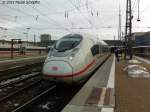 Velaro D in München Hbf nach Dortmund (05.01.2015)