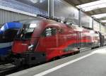 ÖBB Railjet Taurus 1116 221 am 08.08.15 in München Hbf 