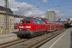 218 430 in München Hbf.