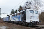 Lokomotion-Lokzug bestehend aus 139 177, 186 442 und 186 441 auf dem Weg in Richtung Freising.