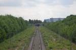 Ehemaliger S-Bahnhof Olympiastadion (Oberwiesenfeld) am 2.