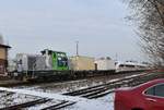 Am Stellwerk Rheindahlen West ist die 0650 146-0 mit einem ICE4 im Schlepp nach Wildenrath unterwegs, das Bild ist ein Notschu, da der Zug doch recht unerwartet aus Rheydt-Rangierbahnhof durch