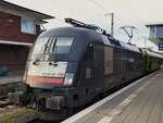 MRCE 182 530 mit FLIXTRAIN Hamburg - Köln in Münster Hbf, 14.03.2023