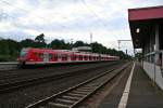 423 428-2 und ein weiterer 423 auf dem Weg nach Kronberg am Abend des 20.06.14 beim Halt in Neu-Isenburg.