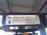 Mit Schwund ist zu rechnen. Ein Opfer der Streckensperrung Elmshorn-Pinneberg. RB 21243 fllt aus. [Neumnster Pbf, Gleis 4, 27.01.2007]