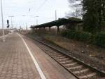 Das ehemailge Verlade Gleis im Neusser HBF.