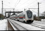 DBpbzfa 668.2 (50 80 86-81 855-8 D-DB) mit Schublok 146 557-4 durchfährt den Bahnhof Niederndodeleben auf Gleis 2.