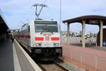 146 573-1 DB als IC 2432  Ostfriesland  (Linie 56) von Cottbus bzw.