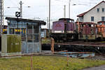 Noch einmal ein anderer Blick auf die ausgeschlachteten Loks 202 299 im BW Nordhausen am 26.03.2016