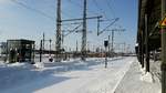 Aufnahme am 09.02.2021 Mittags im Bahnhof Nordhausen.