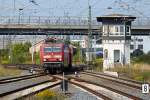 Von Bleicherode bis Nordhausen fahren die Züge wegen Bauarbeiten auf dem Gegengleis.