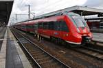 442 744-9 steht am 28.12.2017 als S1 von Nürnberg Hauptbahnhof nach Lauf(links Pegnitz) im Startbahnhof bereit.