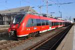 442 747-2 erreicht am 15.11.2018 als S1	von Bamberg nach Hartmannshof den Nürnberger Hauptbahnhof.