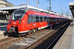 442 725-8  Münsterstadt Heilsbronn  fährt am 15.11.2018 als S1 von Bamberg nach Hersbruck (links Pegnitz) in den Nürnberger Hauptbahnhof ein. 