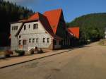 Das Bahnhofsgebude in Oberhof (Thr); 04.09.2010