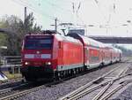 146 113 mit RE2 nach Onsabrück in Brock=Ostbevern, 14.04.2021