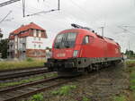 Der ÖBB Taurus 1116 115,am 18.September 2021,in Pasewalk.