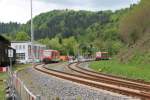 Kulturbahn in Pforzheim-Dilweisenstein am 10.05.2013