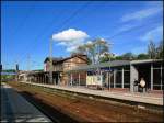 Einige Bahnhfe auf Rgen machen noch einen guten Eindruck auf Reisende.