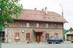 09.05.1993, Bahnhof Ruhpolding, Endpunkt der von Traunstein hierher führenden Strecke 