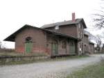 Bahnhof Reuden von der Straenseite aus gesehen, 13.11.08